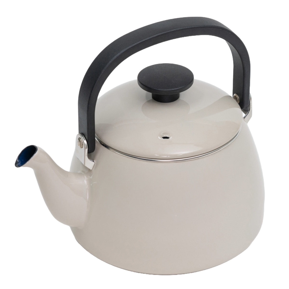 ケトル 2.5L IH対応 Cotton Plus 富士ホーロー Honey Ware ( ハニーウェア ガス火対応 ホーロー ヤカン やかん 2.5リットル ホーロー製ケトル ホーローケトル 湯沸し IHケトル おしゃれ ) 【グレージュ】 グレージュ