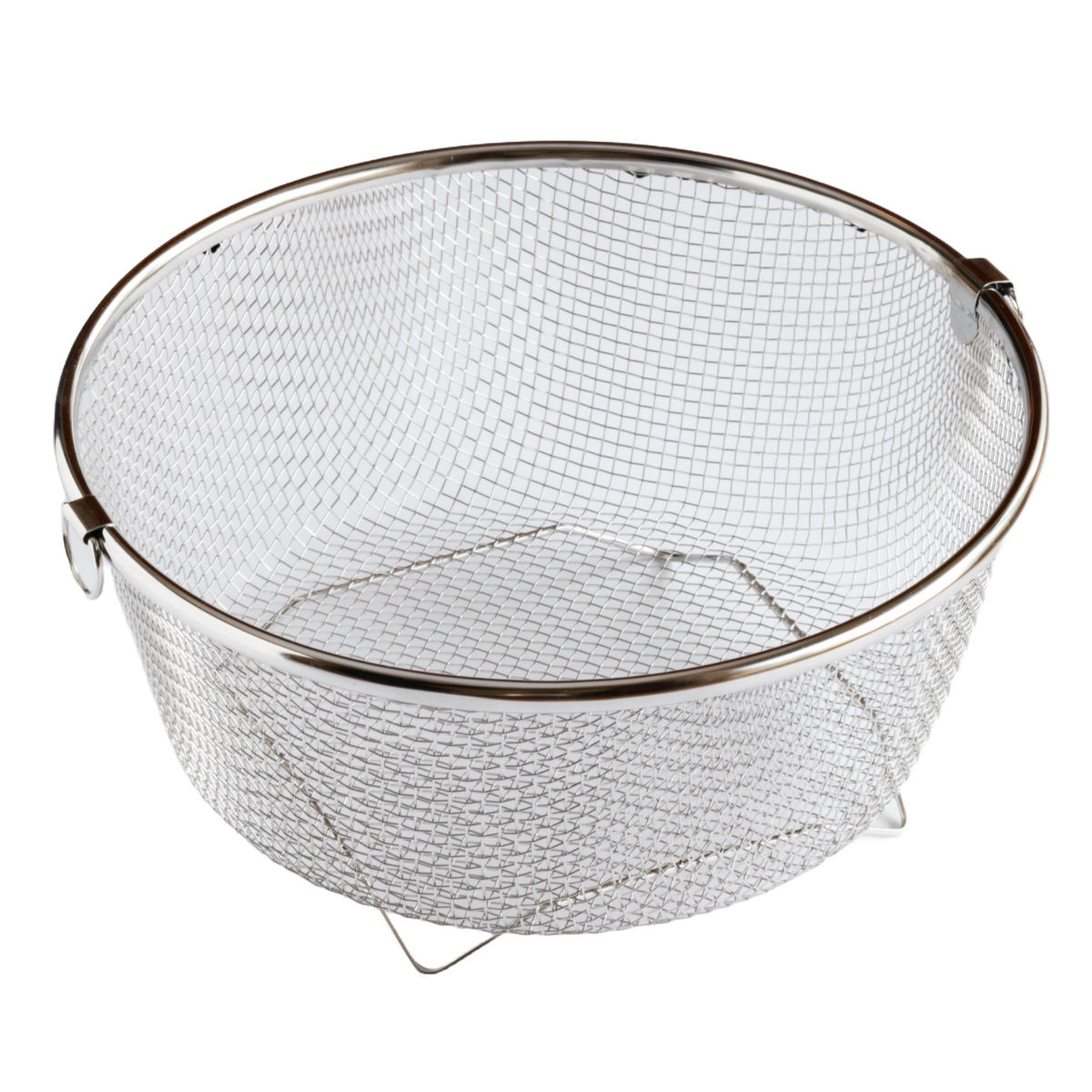 ビーワーススタイル すっきり暮らす水切りかご まるい 深型 ( 水切りラック 日本製 ステンレス 水切りかご 水切りカゴ 水切り シンク上 丸 丸型 燕三条 食洗機対応 水切りバスケット ざる ザル コンパクト )