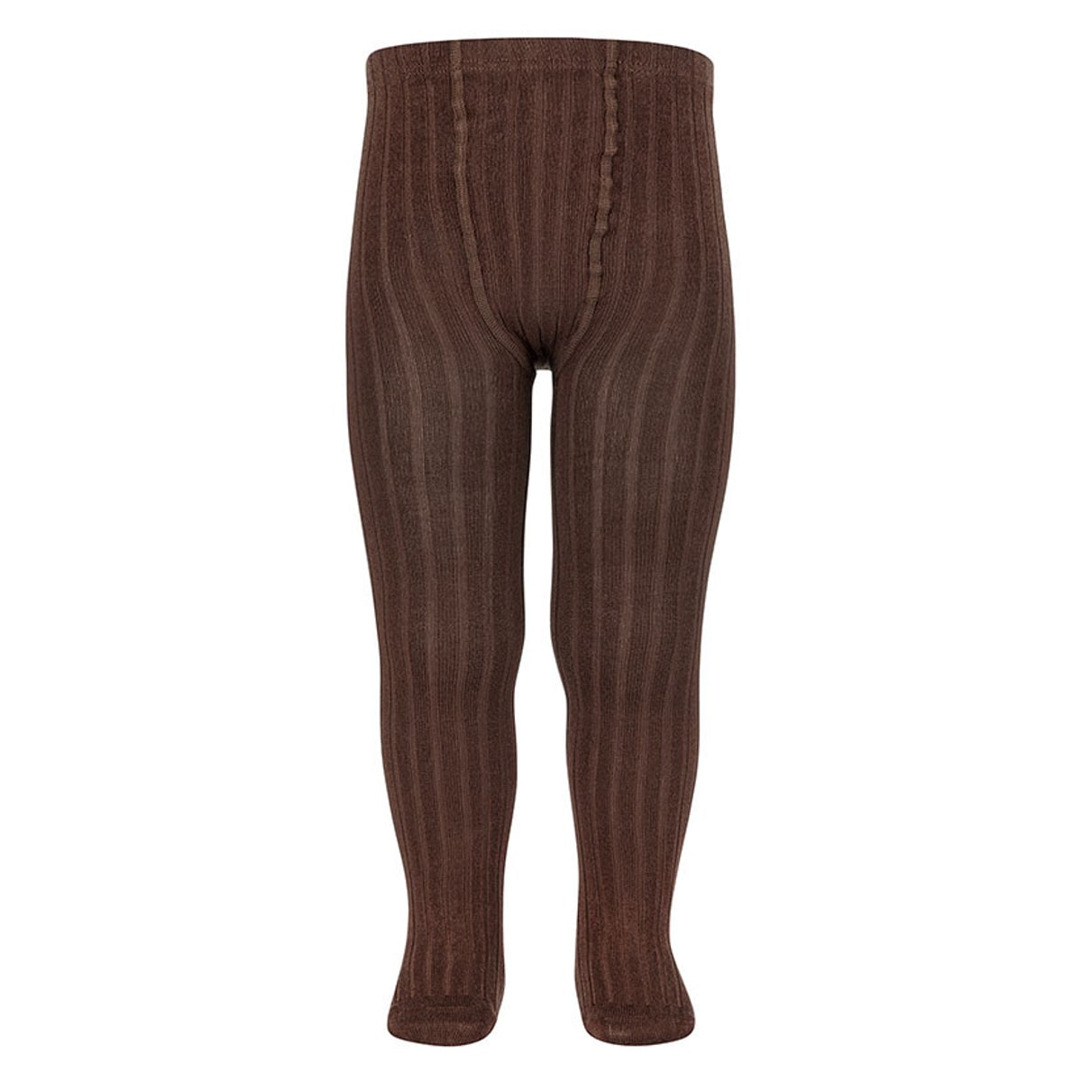 タイツ condor 子供 95~142cm ベーシック リブタイツ カラー3 ( カラータイツ 子供用タイツ キッズ ジュニア ベーシックタイツ リブ 丈夫 スペイン製 子ども用タイツ 肌触り 滑らか おしゃれ 95 100 110 120 130 140 cm ) 【カスターニャ 6】 カスターニャ 6