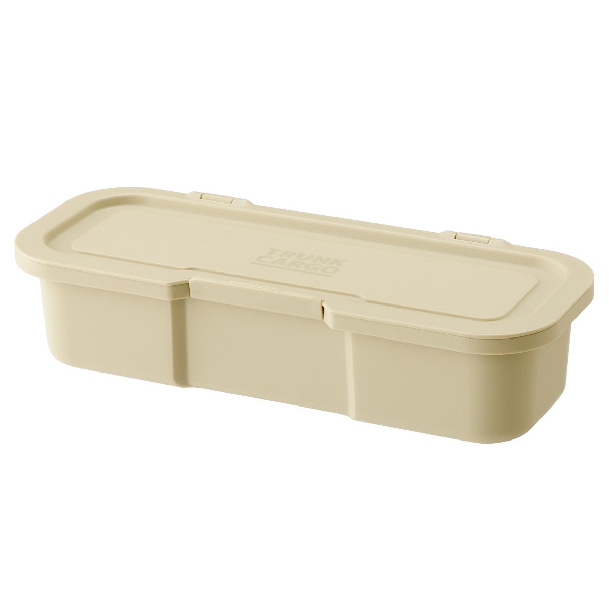 収納ボックス トランクカーゴ インナーカーゴ S-2 インナーボックス 幅32.4×奥行12.7×高さ7.7cm ( 収納ケース 収納 キャンプ用品 小物 メッシュカーゴ アウトドア フタ付き 小物入れ カトラリー 工具 小物収納 小物ケース ) 【ベージュ】 ベージュ