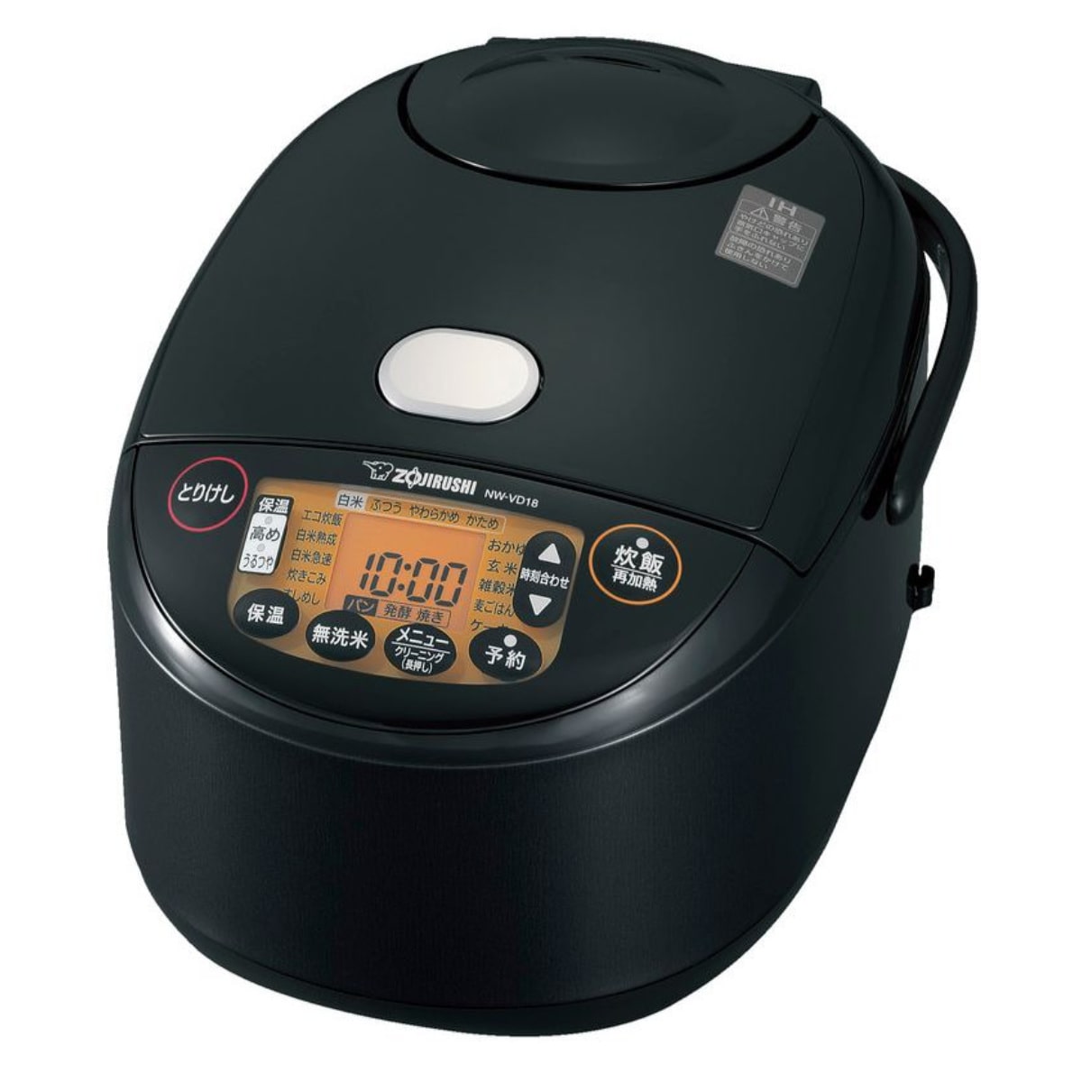 象印 IH炊飯器 1升炊き 極め炊き 黒まる厚釜 立つしゃもじ付き 日本製  