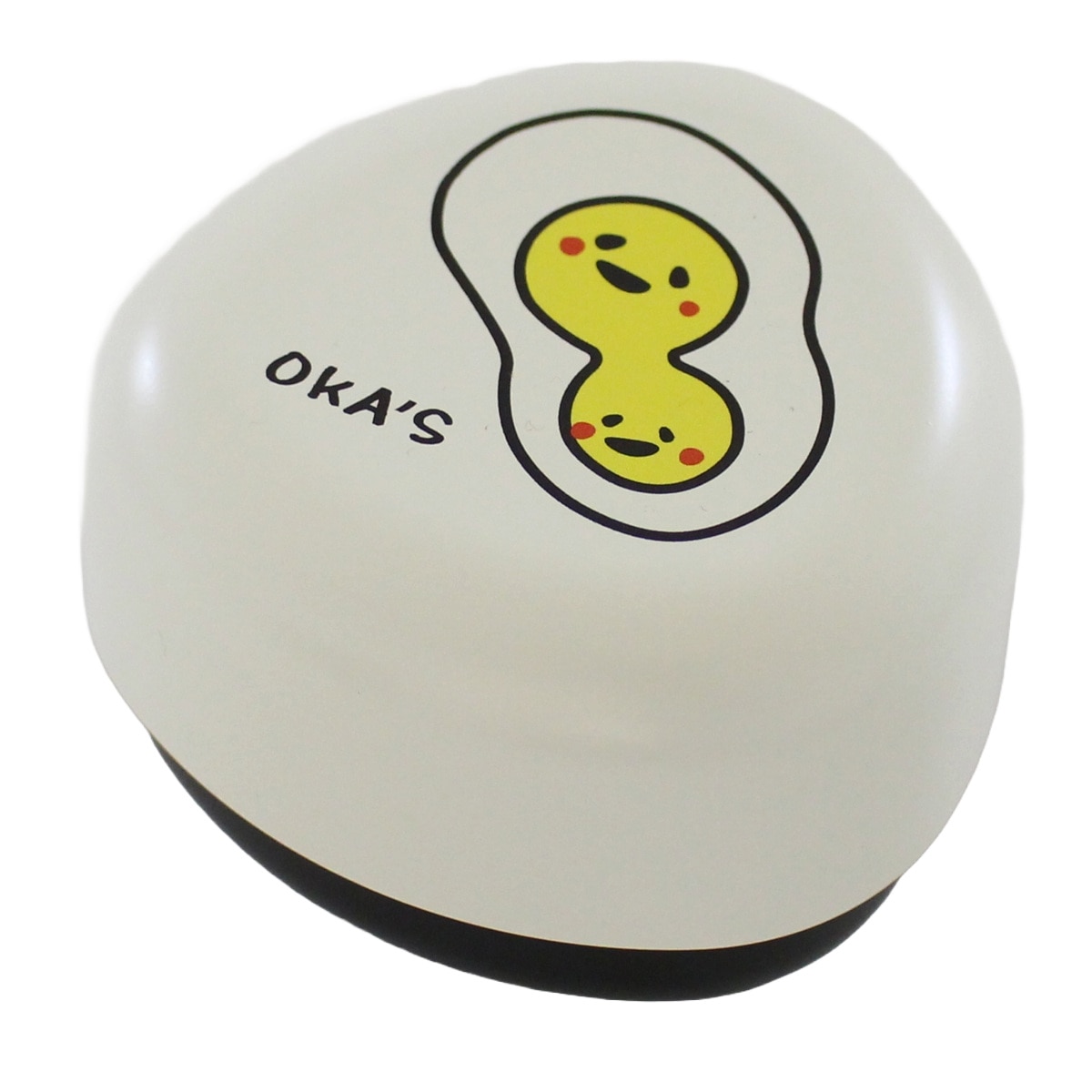 おにぎり ケース ワンタッチおにぎりBOX OKA’S ( 弁当箱 おにぎりケース おむすびケース おむすび 一段 一段弁当箱 三角 コンパクト ハコヤ はこや 日本製 お弁当グッズ ランチグッズ ) 【タマゴ】 タマゴ