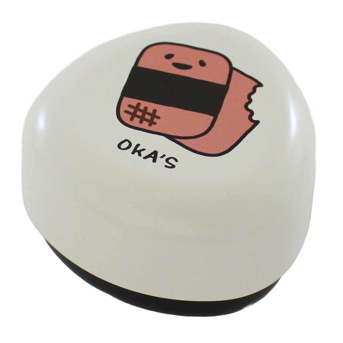 おにぎり ケース ワンタッチおにぎりBOX OKA’S ( 弁当箱 おにぎりケース おむすびケース おむすび 一段 一段弁当箱 三角 コンパクト ハコヤ はこや 日本製 お弁当グッズ ランチグッズ ) 【ハム】 ハム
