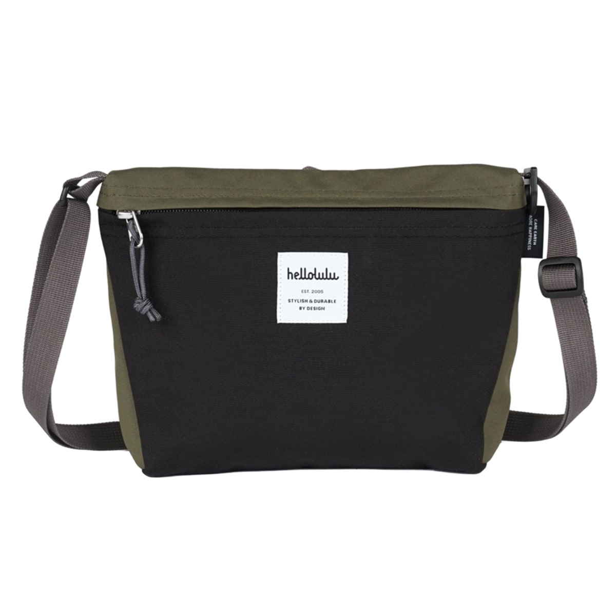 【25年FW新色】 カナ CANA ( バッグ レディース メンズ ミニショルダー クロスボディ 軽い 撥水 斜め掛け クロスバッグ ポシェット 小さめ ファスナー 内ポケット おしゃれ ) 【CAPULETOLIVE×FLATBLACK】 CAPULETOLIVE×FLATBLACK