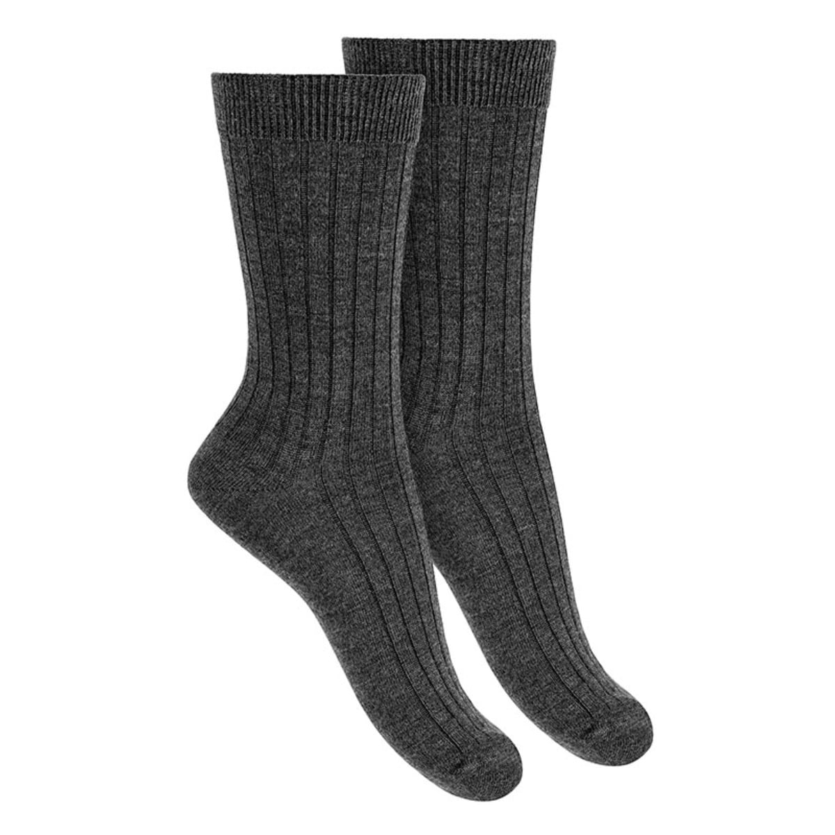 靴下 エクストラファイン メリノ ウール リブソックス 24.5~25.5cm ( ソックス 大人 レディース くつ下 くつした リブショートソックス 丈夫 無地 大人用 女性 スペイン製 おしゃれ 24.5 25 25.5 cm ) 【アンスラサイタ】 アンスラサイタ