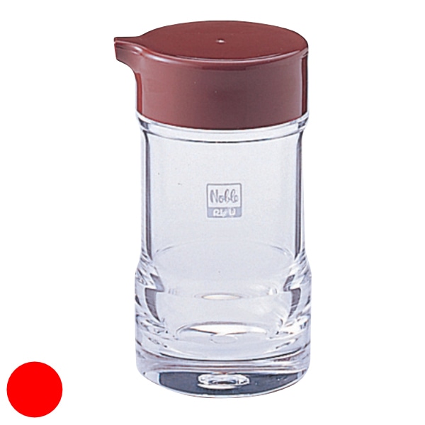 ソースさし 220m ノーブル 業務用 ソース入れ （ ソース差し 調味料差し 調味料入れ ソースボトル 液体調味料 卓上 調味料 入れ 容器 ボトル 保管 保存 卓上備品 飲食店 居酒屋 定食屋 カフェ 店舗 店 ）【 ブラウン 】