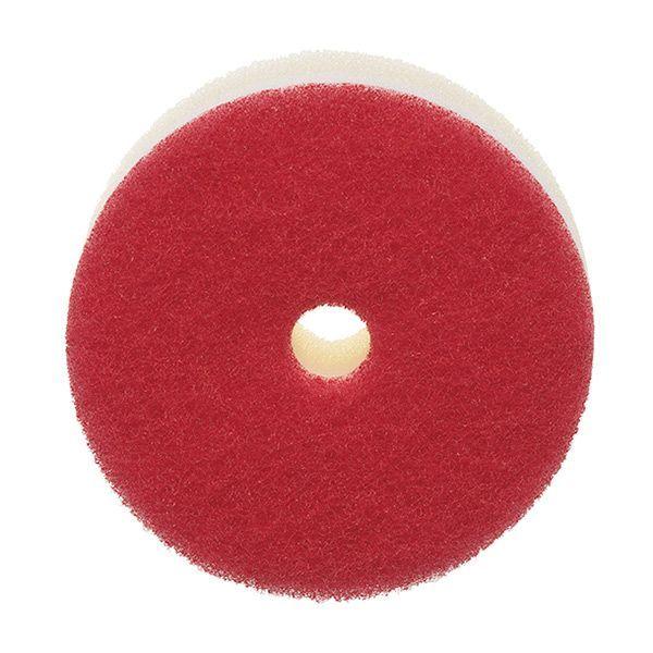 マーナ キッチンスポンジ POCO リフィル 吸盤なし （ marna キッチン スポンジ ポコ 丸型 スポンジのみ スペア 取り換え用 食器洗い 食器スポンジ 台所 洗面所 シンプル グレー ネイビー ホワイト レッド ） 【ワインレッド】