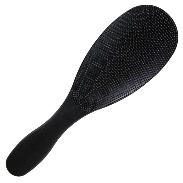 しゃもじ MARNA マーナ 極しゃもじ ご飯 米 シャリ切り （ 極 杓文字 シャモジ おしゃもじ スリム 混ぜやすい すくいやすい つかない エンボス加工 くっつきにくい 握りやすい キッチンツール 調理小道具 プラスチック製 食洗機対応 ）【 ブラック 】