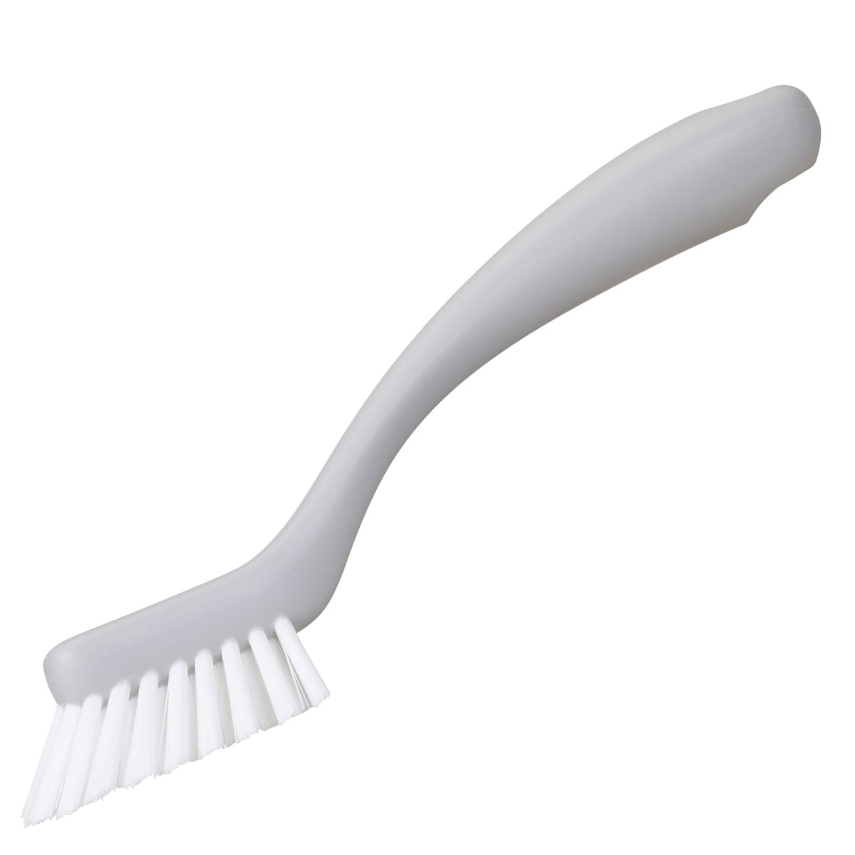 marna マーナ きれいに暮らす。 お風呂のミニブラシ W602 （ バスブラシ 風呂清掃 バス清掃 掃除 清掃 床 壁 バス用品 掃除用具 タイル お風呂 ブラシ たわし ホワイト 白 日本製 ） 【グレー】