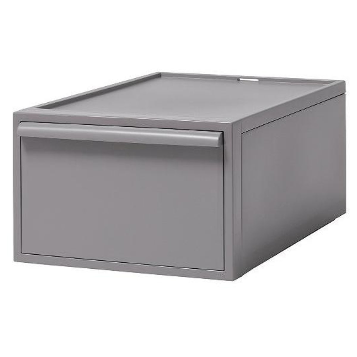 【当店限定カラー】収納ケース 引き出し M 幅32×奥行52×高さ21.5cm クローゼットシステム （ 収納 クローゼット 衣類収納 衣装ケース 積み重ね プラスチック 日本製 ） 【オールグレー】