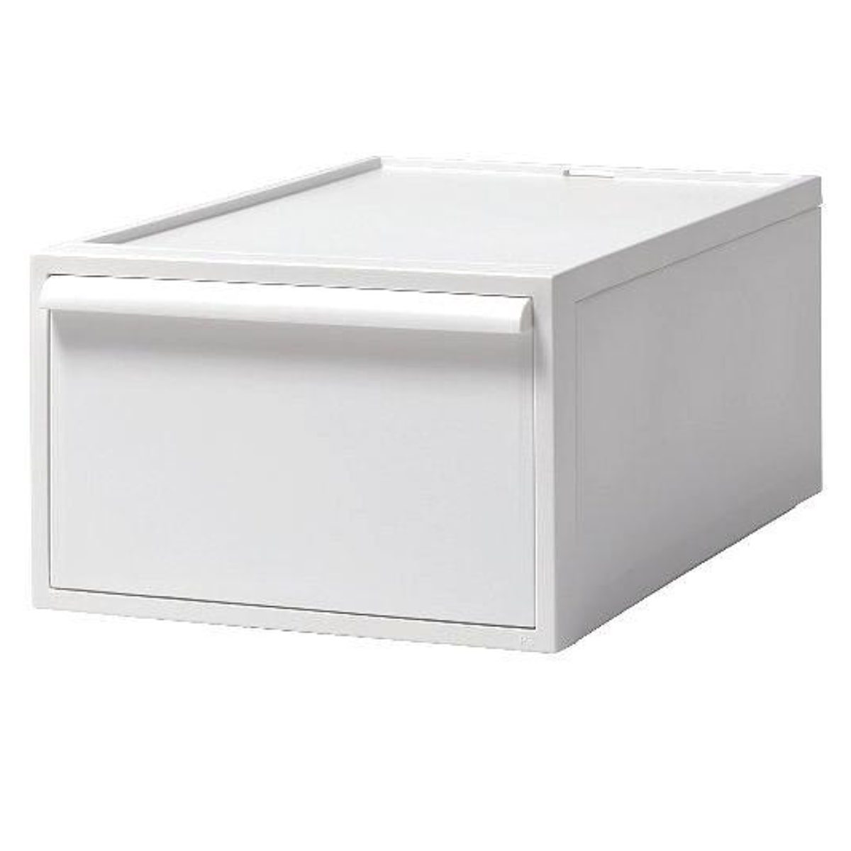 【当店限定カラー】収納ケース 引き出し M 幅32×奥行52×高さ21.5cm クローゼットシステム （ 収納 クローゼット 衣類収納 衣装ケース 積み重ね プラスチック 日本製 ） 【オールホワイト】