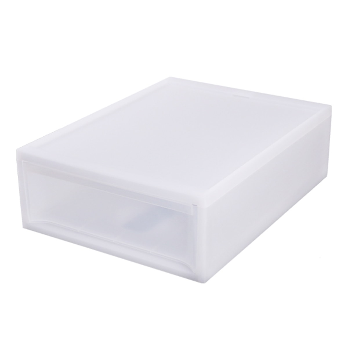 収納ケース スタックシステムケース ワイド S 約 幅37.6×奥行49.6×高さ15.5cm （ 収納 引き出し 衣類 ワイシャツ 衣装ケース クローゼット 積み重ね ケース 収納ボックス タオル チェスト プラスチック 靴下 下着 小物 押し入れ ）