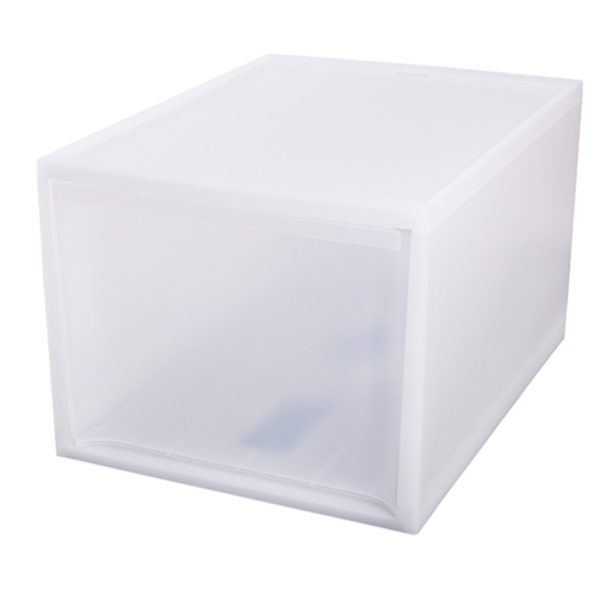 収納ケース スタックシステムケース ワイド L 約 幅37.6×奥行49.6×高さ30.5cm （ 収納 引き出し 衣類 ワイシャツ 衣装ケース クローゼット 積み重ね ケース 収納ボックス タオル チェスト プラスチック 靴下 下着 小物 押し入れ ）