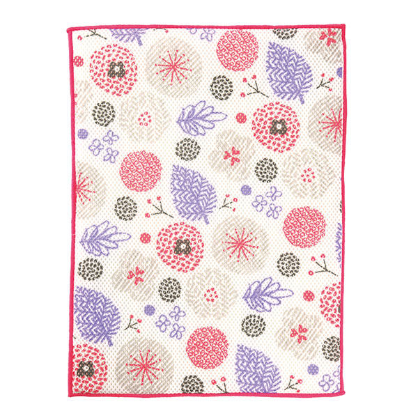 マーナ 水切りマット さらっと水きりディッシュマット M 30×42cm （ MARNA 水切り用品 食器洗い 食器置き キッチン用吸水マット 水切り用マット 長方形 W立体メッシュ 簡易乾燥 キッチンマット ディッシュマット ） 【ガーデン】