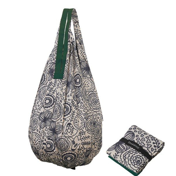 マーナ コンパクトバッグ Shupatto Drop シュパット （ MARNA エコバッグ エコバック 買い物バッグ 買い物バック 折り畳み 折りたたみ コンパクト 大容量 おしゃれ マイバッグ ショッピングバッグ ） 【フラワー】