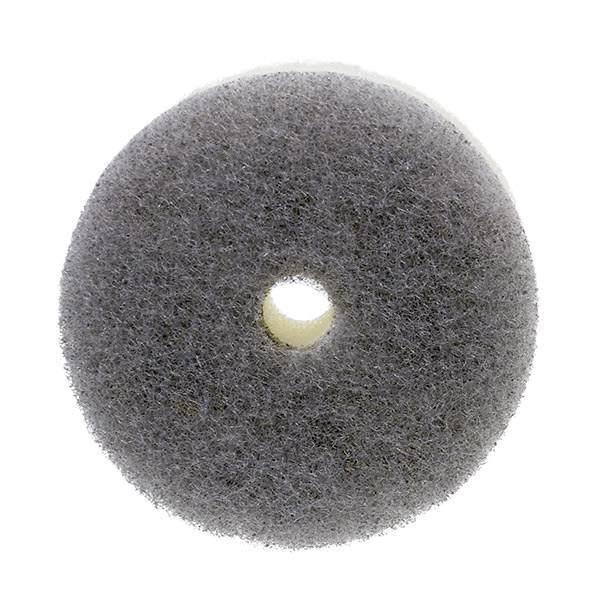 マーナ 洗面スポンジ POCO 吸盤付き きれいに暮らす （ marna 掃除 洗面 用品 水垢 水あか クリーナー 白 グレー シンプル 清掃 道具 洗い そうじ 水アカ 黒ずみ 汚れ 落とし 貼りつく 貼り付く 吸盤 ） 【グレー】