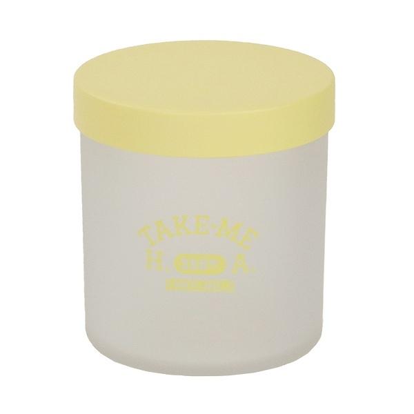 お弁当箱 デリサラダケース 350ml TAKE-ME （ サラダケース テイクミー デリケース 日本製 フルーツ デリ サラダ ケース フルーツケース 弁当箱 1段 ランチボックス ランチ お昼 職場 オフィス デスク ） 【 イエロー 】