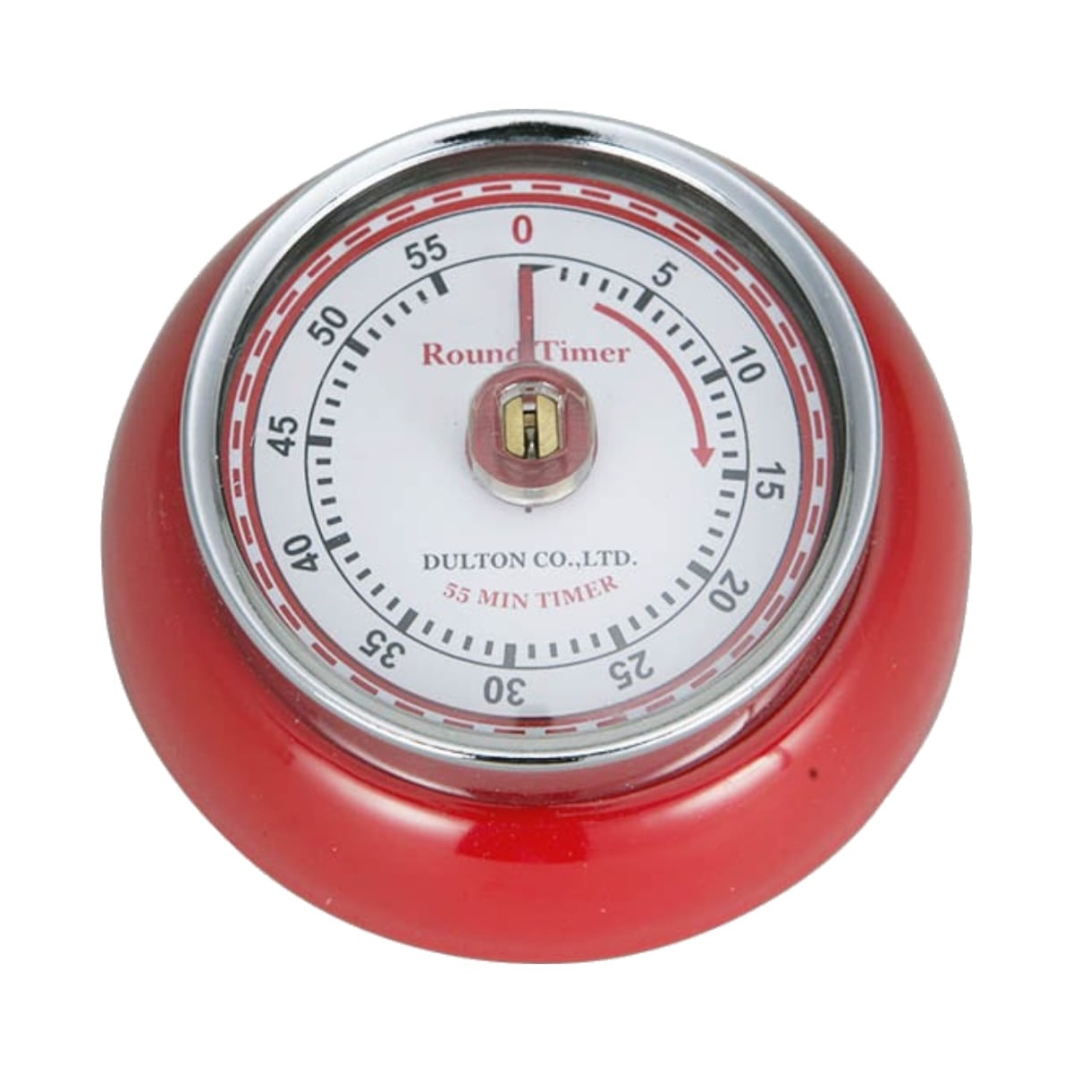 ダルトン DULTON キッチンタイマー マグネット付き ゼンマイ式 （ クッキングタイマー ダイヤルタイマー キッチンツール タイマー 手動 回転式 磁石 キッチン用品 キッチン雑貨 キッチン小物 台所用品 調理用品 調理雑貨 ） 【レッド】
