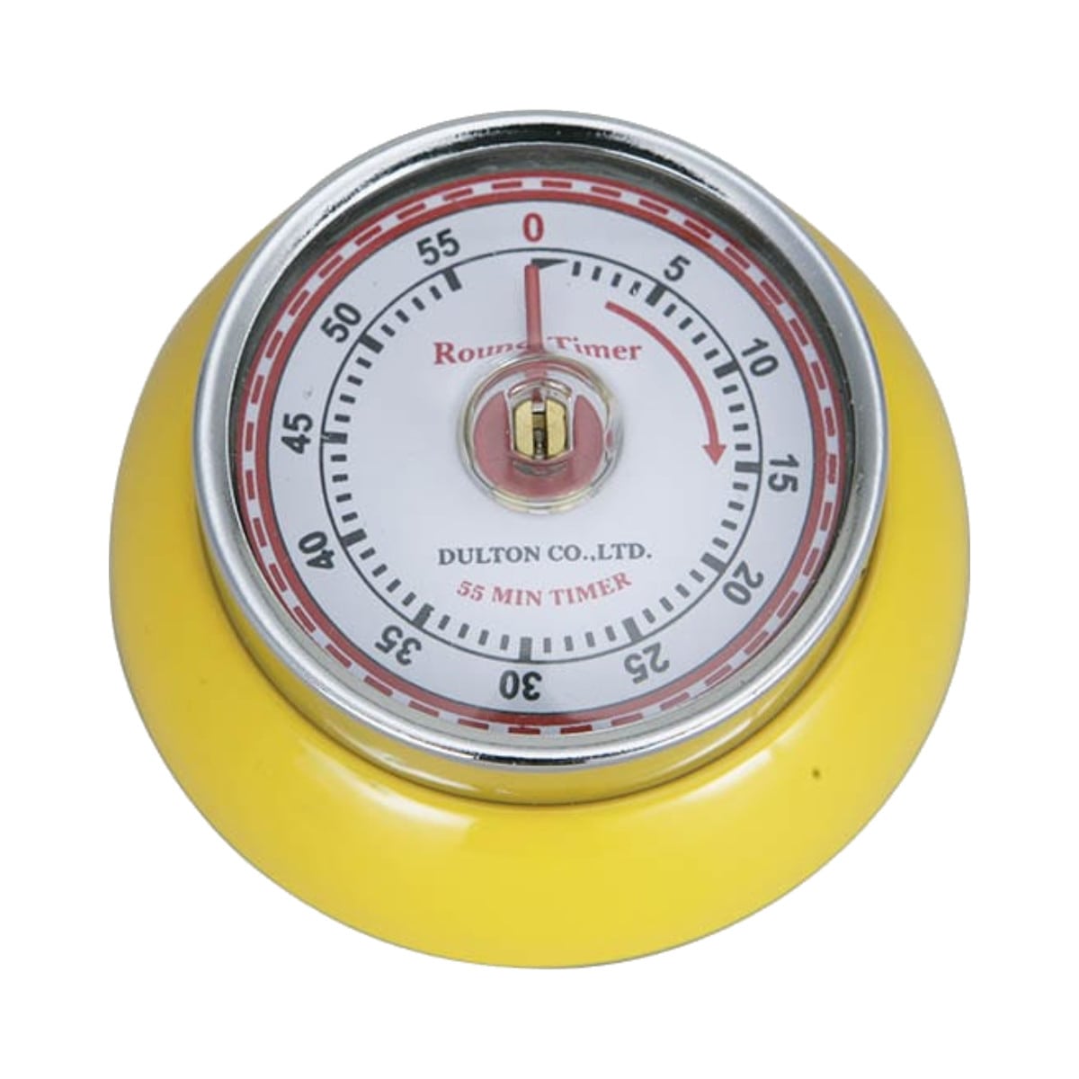 ダルトン DULTON キッチンタイマー マグネット付き ゼンマイ式 （ クッキングタイマー ダイヤルタイマー キッチンツール タイマー 手動 回転式 磁石 キッチン用品 キッチン雑貨 キッチン小物 台所用品 調理用品 調理雑貨 ） 【イエロー】