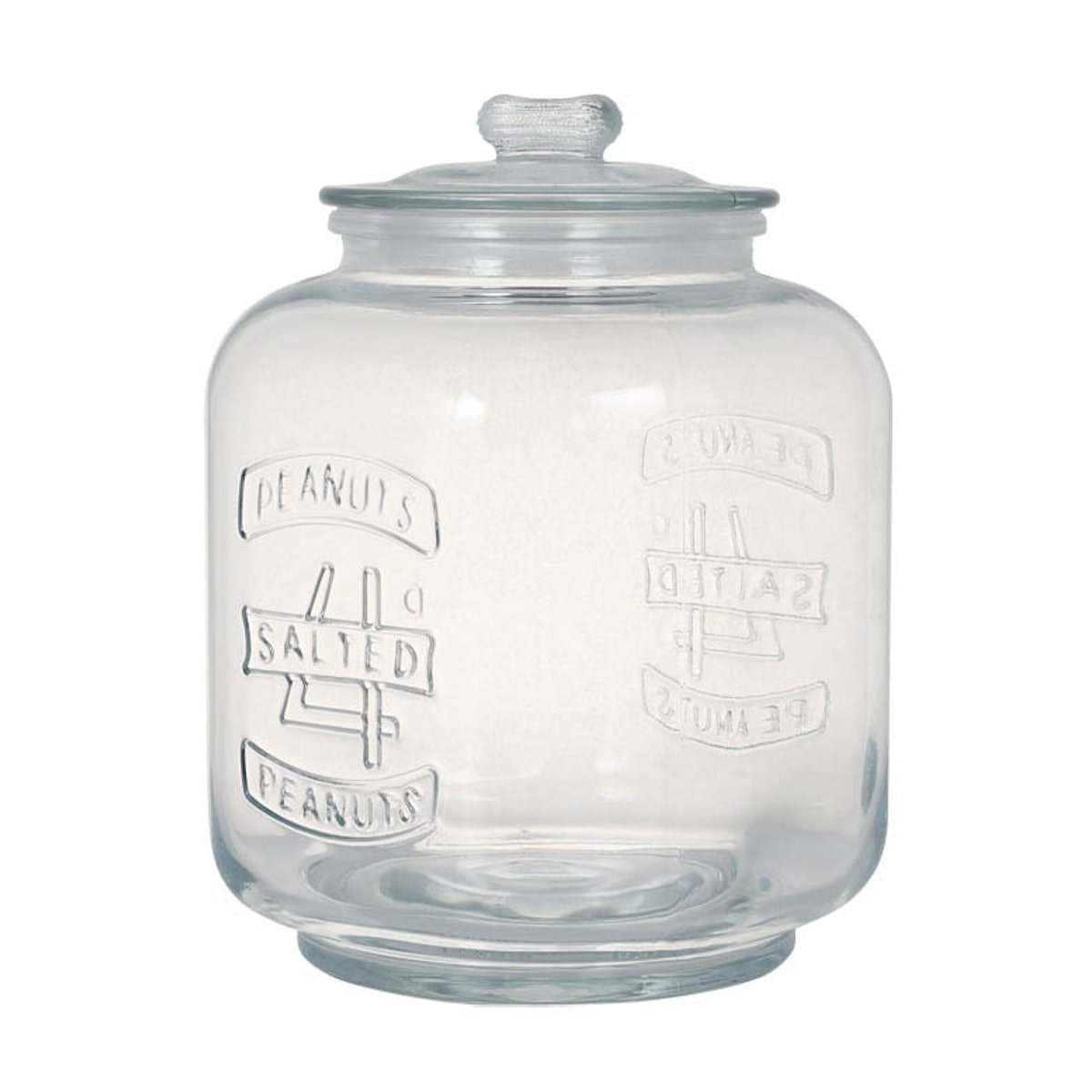 保存容器 ガラス ダルトン GLASS COOKIE JAR 5L クッキージャー （ DULTON キャニスター ガラス瓶 米びつ ガラスジャー 密閉 蓋付き ガラスポット ガラス容器 ストック ペットフード パスタ お米 保存 クリア ）