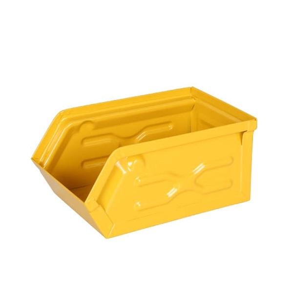 ダルトン DULTON ミニパーツボックス 小物ケース インテリア スチール （ 収納ボックス 前開き 収納ケース ミニ 小物収納 収納 スタッキング 積み重ね 小物 ペン 文具 文房具 ケース ボックス ブリキ風 おしゃれ ） 【Yellow】