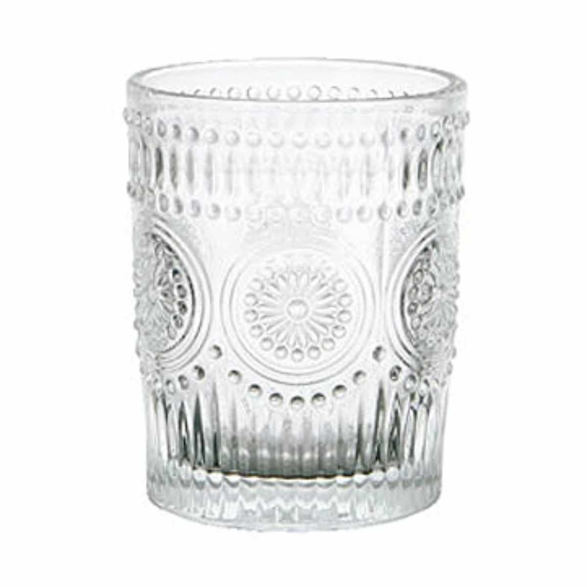 タンブラー 280ml ガラス マルグリット ダルトン DULTON （ コップ カップ グラス ビールグラス 食器 カットグラス ガラス食器 おしゃれ ）