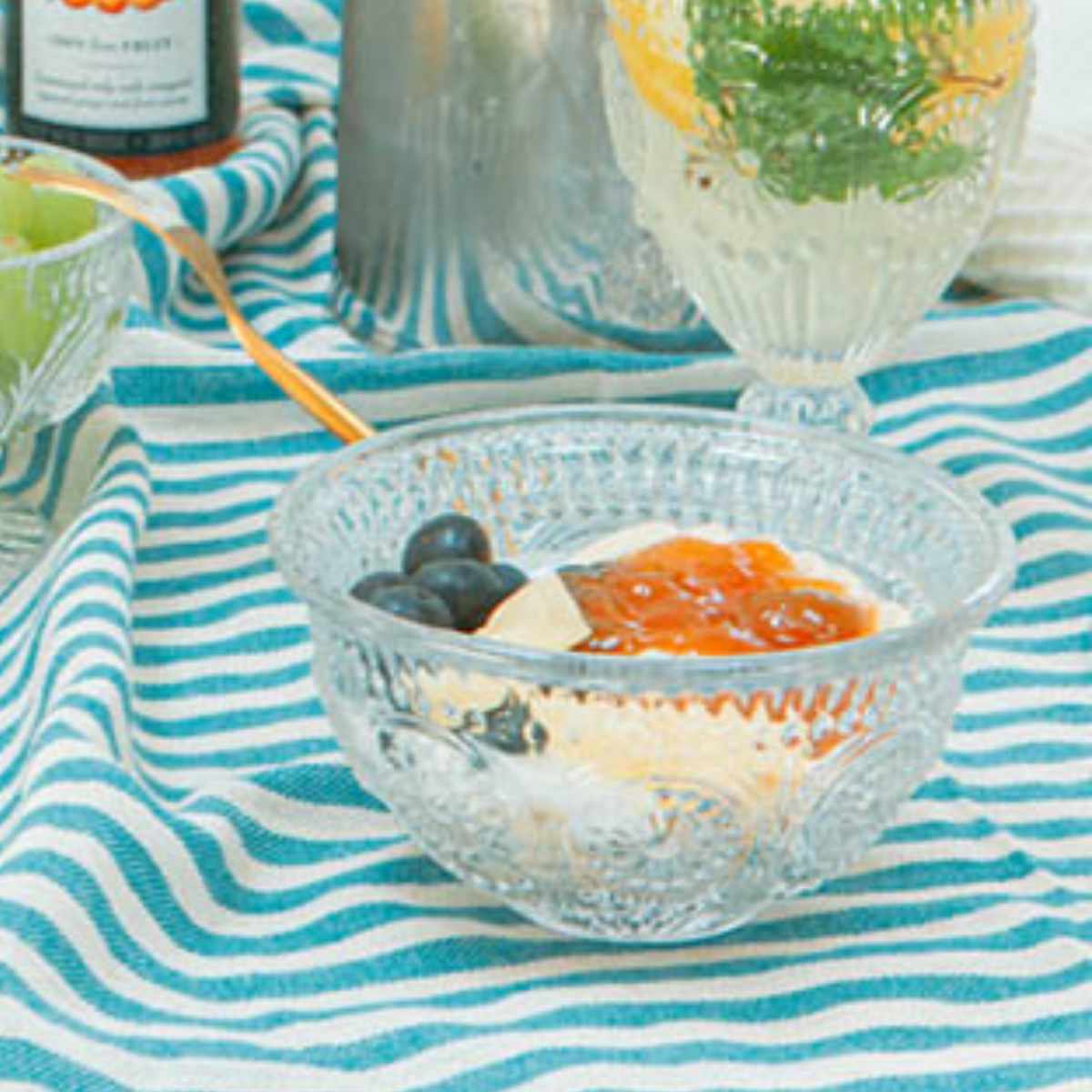 ボウル 13cm ガラス フルーツボウル マルグリット ダルトン DULTON （ グラス 器 取り皿 小鉢 食器 ガラスボウル ガラス食器 おしゃれ ）