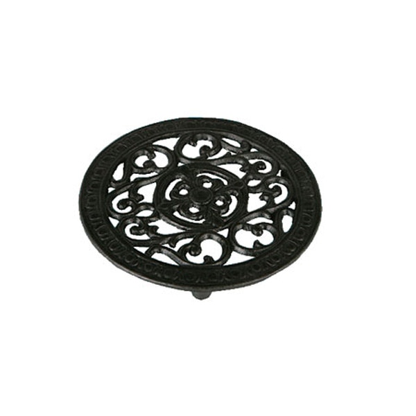 ダルトン DULTON 鍋敷き 鉄製 ラウンドトリベット （ なべ敷き 鍋敷 鍋しき 鍋置き 鍋じき なべしき トリベット 丸型 円 アイアン 黒 カッコイイ おしゃれ ）