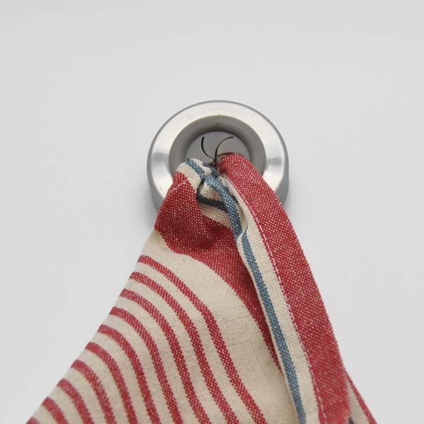 タオルホルダー ラウンド ダルトン DULTON （ タオル掛け タオルハンガー ステンレス タオル ハンガー ふきん掛け 両面テープ 差し込み リング シリコン 洗面所 キッチン 丸型 ）