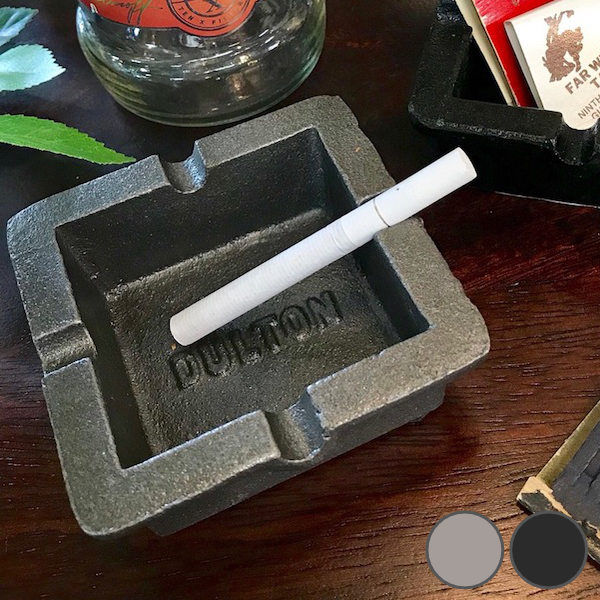 灰皿 ダルトン DULTON アイアン アシュトレイ （ 小物 入れ 卓上 屋外 アクセサリー キー 収納 喫煙具 おしゃれ ） 【 ブラック 】