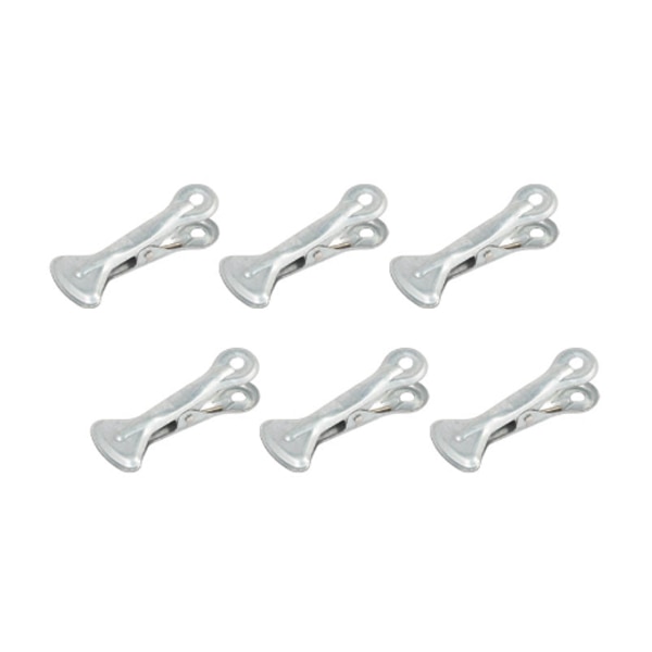 クリップ ダルトン DULTON CLIP B 6個入 メッキ （ 文房具 文具 ステーショナリー 書類 整理 袋どめ デスク収納 事務用品 オフィス 整頓 事務 会社 学校 ）