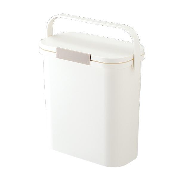 ゴミ箱 運べる防臭ペール 10L パッキン付き スリム ロック付き （ ごみ箱 10リットル ふた付き 持ち運び ニオイ ペット 赤ちゃん おむつ 分別 防臭 オムツ 生ゴミ コンパクト 小さい 臭わない ）