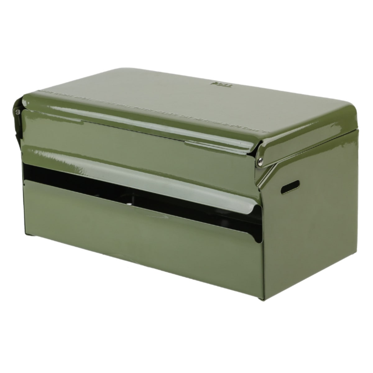 ダルトン ティッシュケース スチール 厚型対応 （ おしゃれ 置き型 壁掛け ペーパータオルケース ペーパータオルホルダー ステンレス DULTON ティッシュカバー ティッシュディスペンサー ティッシュボックス 厚型 薄型 ） 【オリーブ】