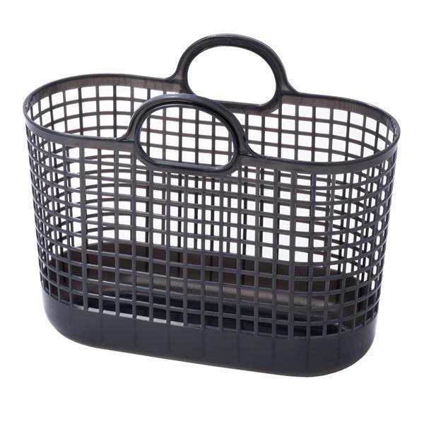 ランドリーバスケット タウンバスケット LBB-09C バイオプラスチック配合 （ 洗濯かご バスケット ランドリーバッグ ライクイット like-it 洗濯用品 洗濯 脱衣かご ランドリー 収納ボックス 収納用品 洗濯物 おもちゃ かご ） 【グレー】