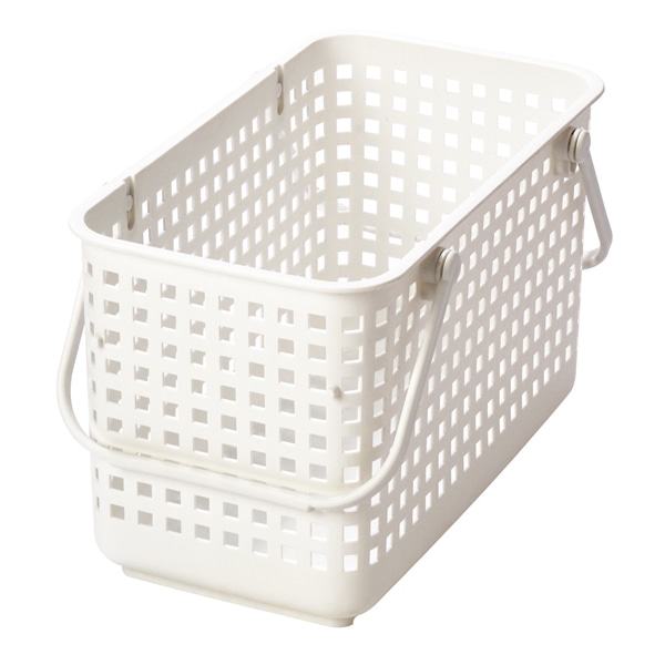 ランドリーバスケット スタッキングランドリーバスケットM LBB-11C （ 洗濯かご バスケット ランドリーボックス ライクイット スタッキング like-it 洗濯用品 洗濯 ランドリー用品 収納 組み合わせ ホワイト グレー ） 【ホワイト】