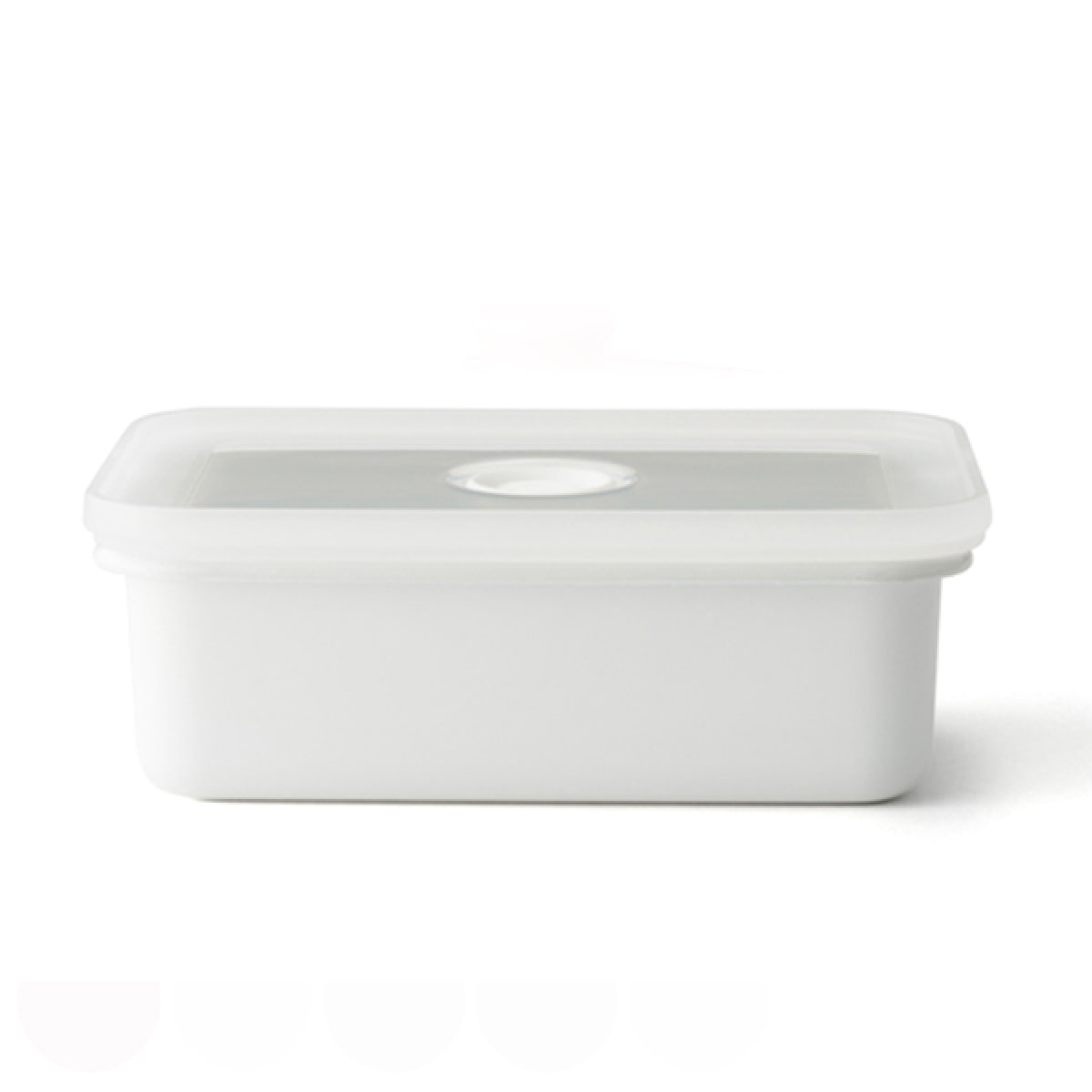 バターケース ホーロー製 200g HoneyWare 富士ホーロー （ バター容器 バター保存 バター用ケース 保存容器 ホーロー容器 琺瑯容器 琺瑯製品 角型容器 スクエア フードコンテナ 食品保存 おしゃれ ハニーウェア ）