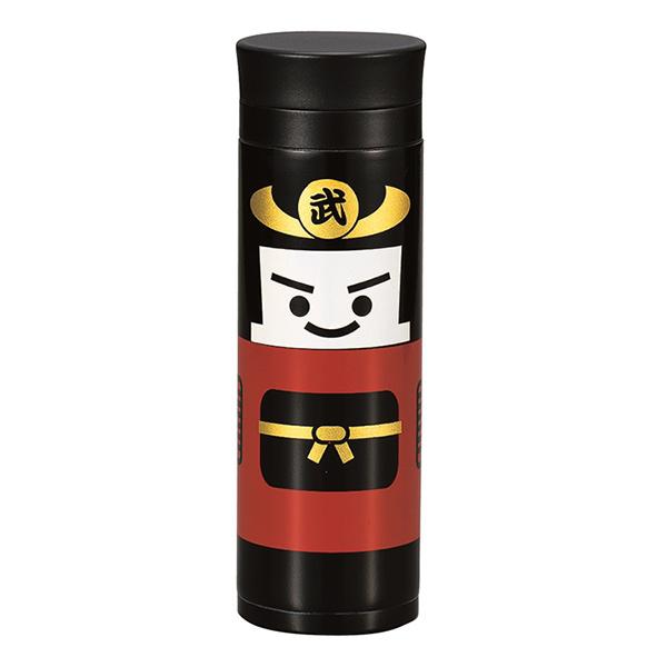 水筒 ステンレス 軽量 こけし弁当 300ml マグボトル HAKOYA （ 保温 保冷 ステンレスボトル ボトル スリムボトル スリム お弁当グッズ ランチグッズ ハコヤ 和風 こけし 300 広口 軽い ） 【 武士 】