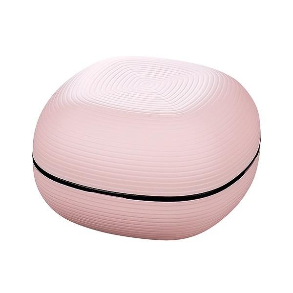 お弁当箱 2段 LUNCH BOWL samon 630ml ランチボックス （ 弁当箱 食洗機対応 レンジ対応 皿 食器 二段 食洗機OK レンジOK 二段弁当箱 和風 和 和風弁当箱 ランチベルト付き シール蓋 おしゃれ ） 【 ピンク 】