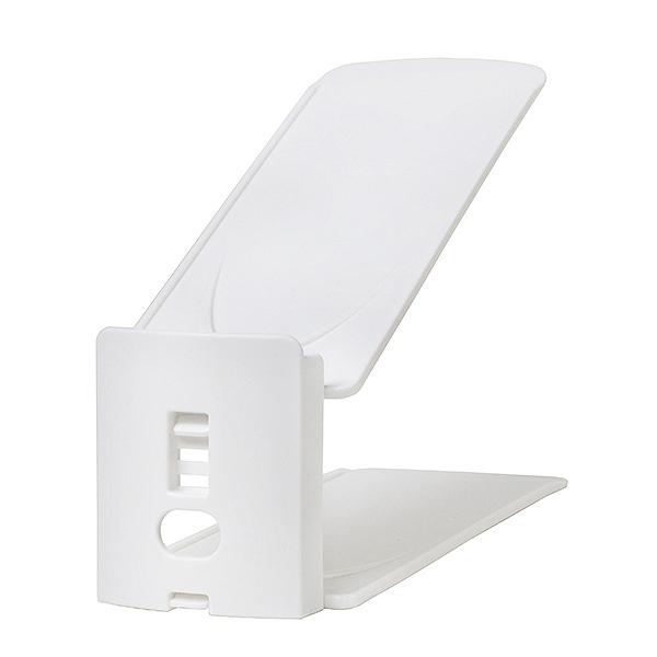 靴ホルダー 可変式 シューペースセーバー 6個入 （ 下駄箱 シューズボックス シューズラック シューズホルダー 靴収納 省スペース 玄関収納 3段階 調節 高さ調整 靴 くつ 収納 玄関 整理 整頓 収納グッズ 靴箱 ）