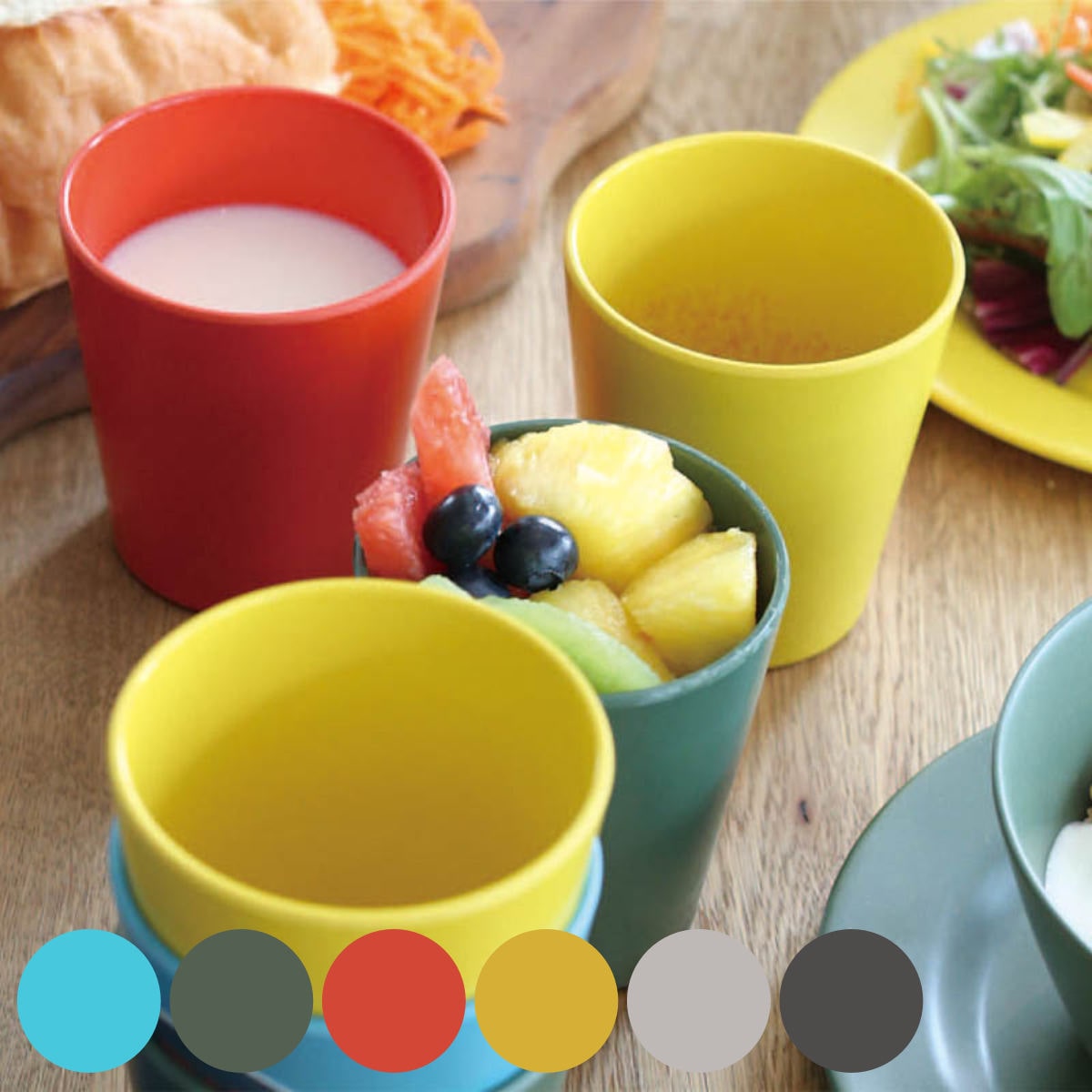 ダルトン コップ 280ml M＆B カップ プラスチック バンブーファイバー （ DULTON 食洗機対応 タンブラー バンブー素材 軽い 割れにくい アウトドア キャンプ ピクニック 持ち運び カラフル おしゃれ ）【 グリーン 】