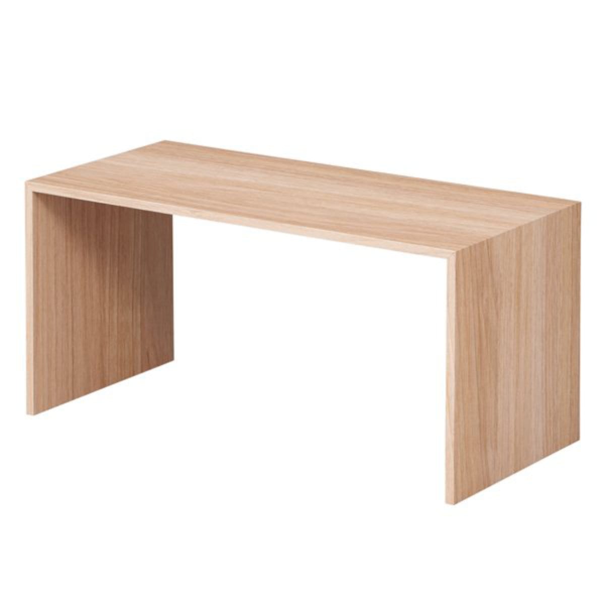 キッチンラック プラスラック スリム 木製 （ ライクイット ディッシュラック コの字ラック 調味料ラック 収納棚 収納ラック キッチン ラック コの字 スパイスラック 収納ボックス下 フリーラック マルチラック 整理棚 ブリックス ） 【ナチュラル】