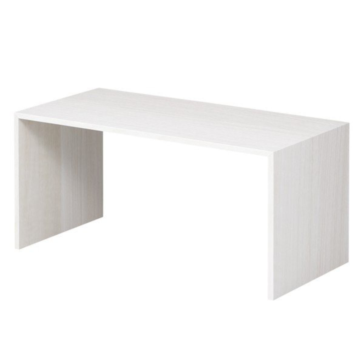 キッチンラック プラスラック スリム 木製 （ ライクイット ディッシュラック コの字ラック 調味料ラック 収納棚 収納ラック キッチン ラック コの字 スパイスラック 収納ボックス下 フリーラック マルチラック 整理棚 ブリックス ） 【ホワイト】