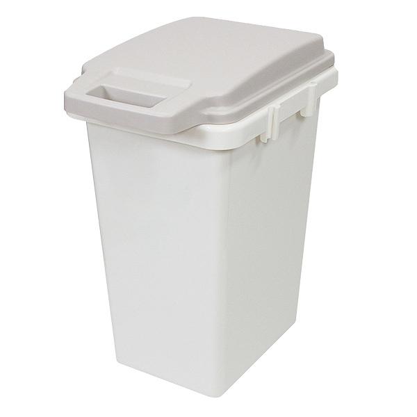 ゴミ箱 47L ワンハンドパッキンペール （ 45L袋対応可 45リットルゴミ袋対応 ごみ箱 防臭 パッキン ロック付き ダストボックス 屋外 連結 ふた付き 大容量 臭い 漏れ にしくい 分別 キッチン 生ゴミ ごみ おむつ 介護 ベビー 子供 ）