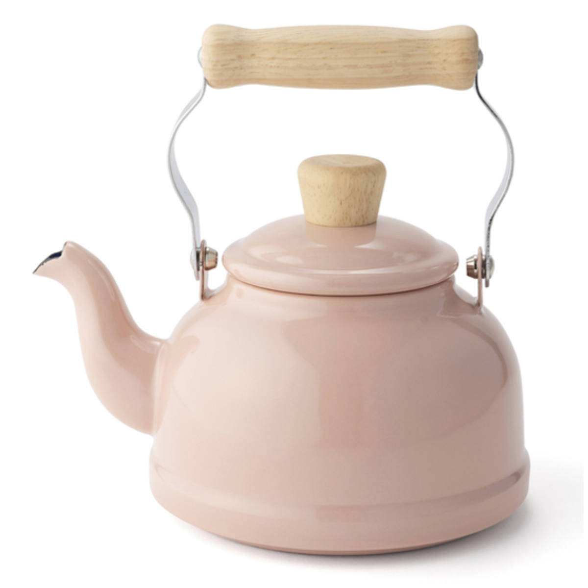 ケトル ホーロー IH対応 1.6L 富士ホーロー Honey Ware ハニーウェア Cotten コットン （ ガス火対応 やかん ヤカン ホーロー製ケトル ホーローケトル 琺瑯ケトル ホーローやかん 湯沸し IHケトル おしゃれ ） 【アッシュピンク】