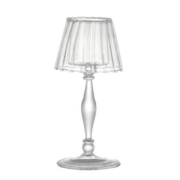 キャンドル ホルダー 高さ18cm ダルトン DULTON ガラス グラス M （ キャンドルスタンド キャンドルグラス ろうそく立て ガラス製 オブジェ アロマキャンドル 香り 癒し リラックス インテリア ）