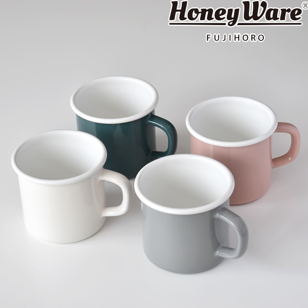 マグカップ 270ml コットン COTTON ホーロー （ 食洗機対応 オーブン対応 カップ マグ 耐熱 琺瑯 おしゃれ かわいい シンプル 無地 食器 ） 【 アッシュピンク 】