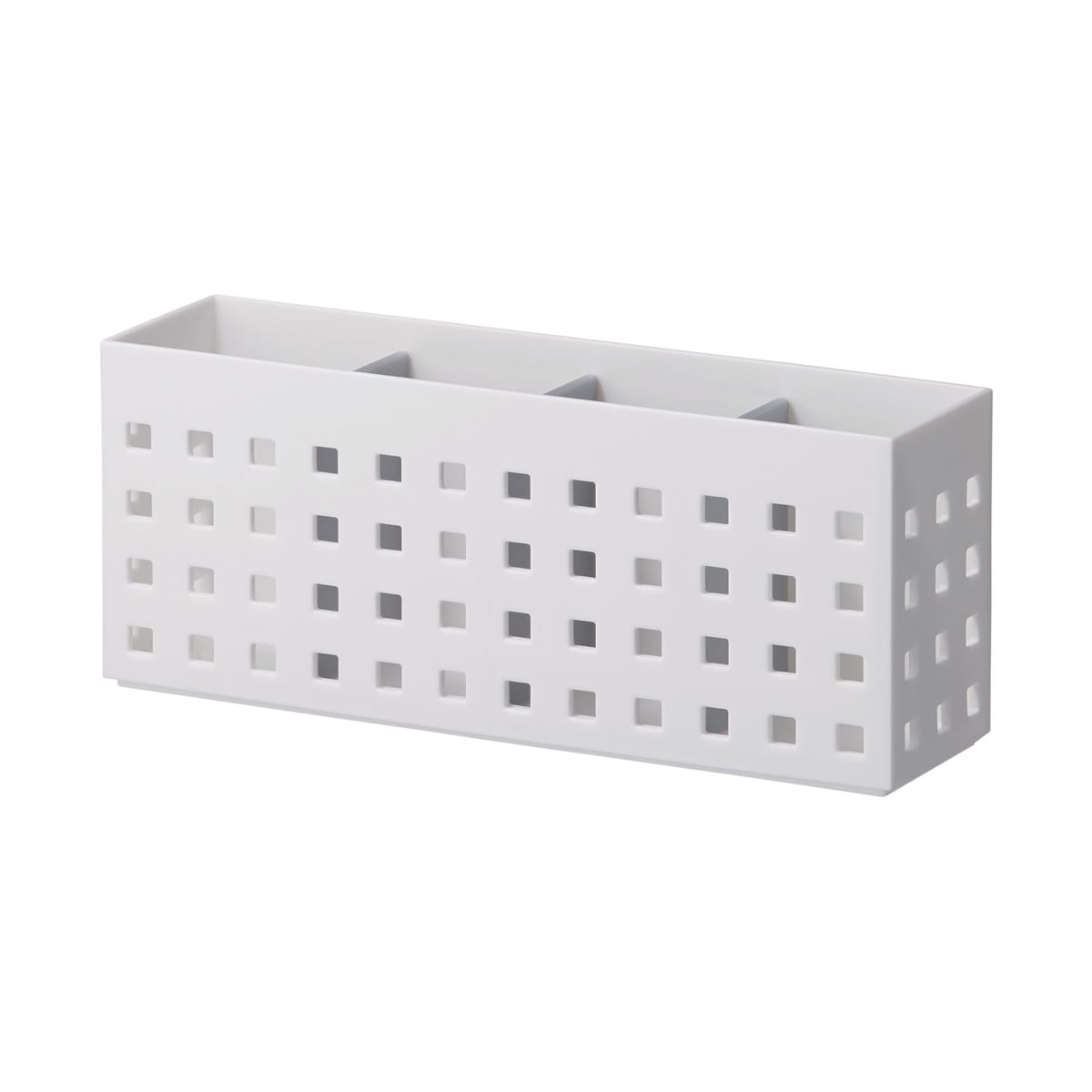 小物ケース マグネットストレージ ロング マグオン （ キッチン収納 ラップホルダー ラップ立て 仕切り付き Mag-On like-it オーブンシート 洗剤 柔軟剤 冷蔵庫 洗濯機 横 サイド ランドリー キッチン 磁石 壁面収納 ライクイット ）