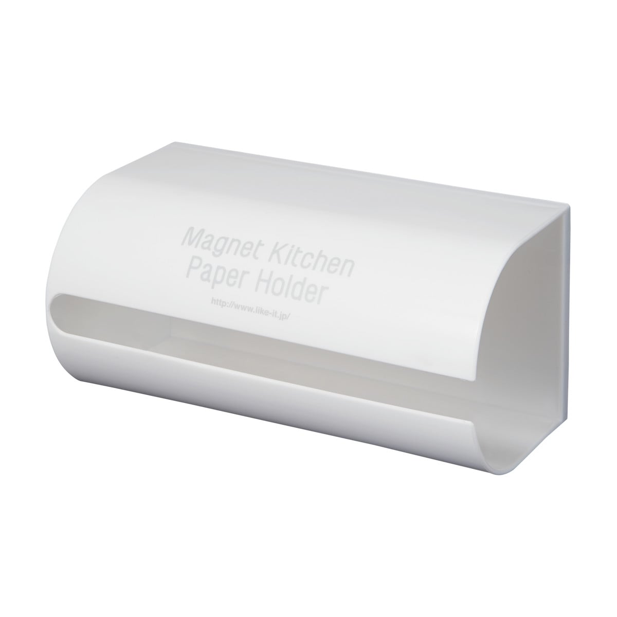 キッチンペーパーホルダー マグネット マグオン （ キッチン収納 キッチンペーパーハンガー ペーパーホルダー 壁掛け Mag-On like-it キッチンペーパー収納 冷蔵庫 横 サイド キッチン 磁石 壁面収納 ライクイット ）