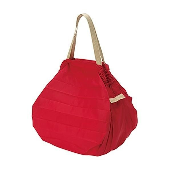 MARNA マーナ コンパクトバッグ トラベル shupatto シュパット Mサイズ （ バッグ 折りたたみ エコバッグ マイバッグ Shupatto 旅行用 お出かけ 携帯用 折りたためる ショッピングバッグ レジャーバッグ トラベルバッグ 旅行 ） 【レッド】