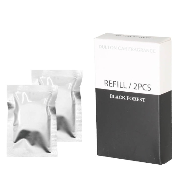 交換用リフィル 車 芳香剤 カーフレグランス ブラックフォレスト BLACK FOREST ダルトン DULTON （ 交換用 詰め替え 車用芳香剤 カー用品 車用品 カーフレッシュナー おしゃれ エアコン ディフーザー 吹き出し口 リフィル 2個入り ）